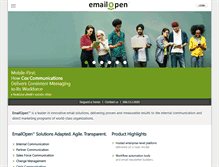 Tablet Screenshot of emailopen.com